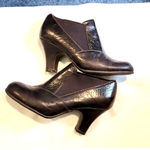 Aerosoles Brown leather style 3” ankle boot size 5M, Worn 1X